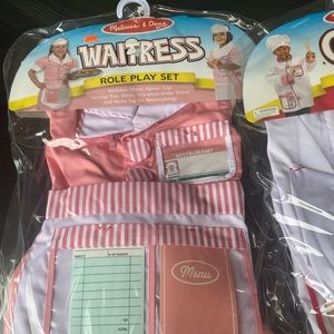 Melissa and Doug waitress dress up set